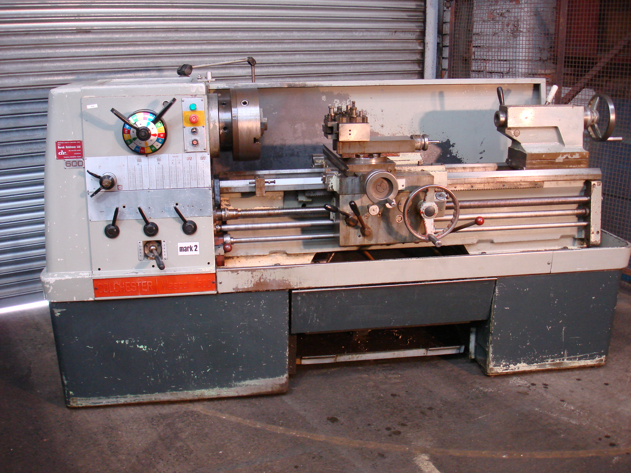 COLCHESTER MASCOT 1600 GAP BED CENTRE LATHE