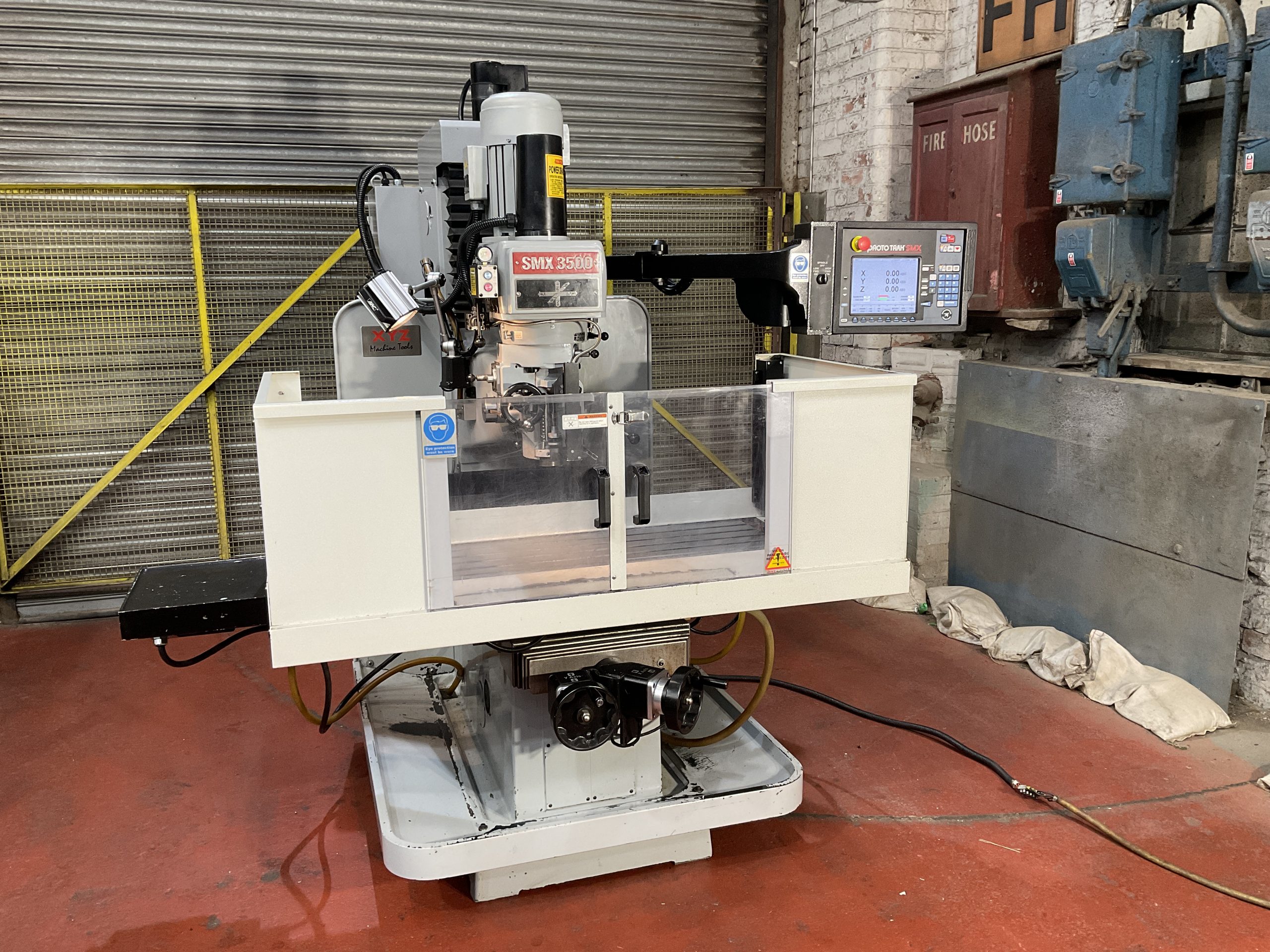 XYZ SMX 3500 CNC Bed Mill 2015