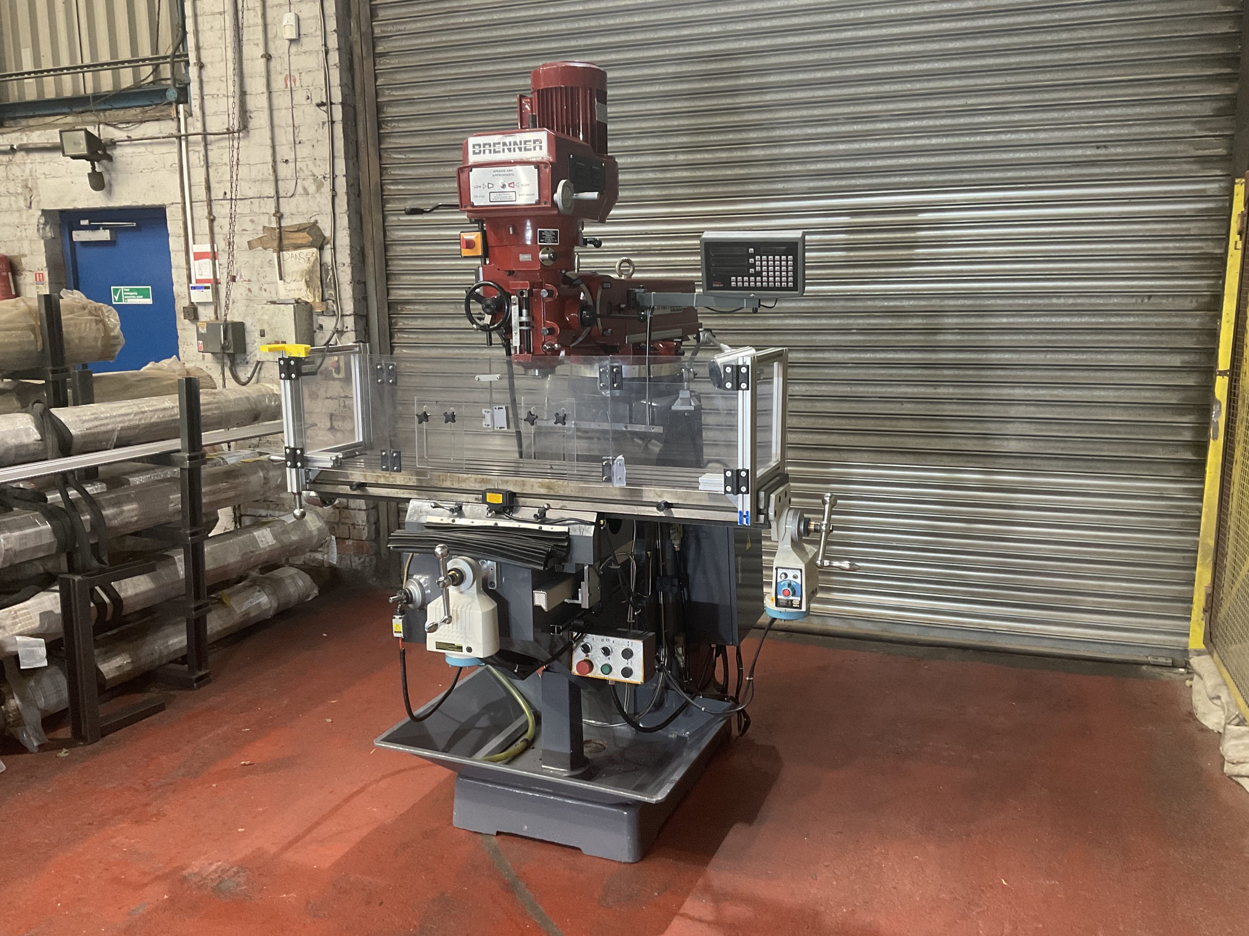 BRENNER 375 S TURRET MILL